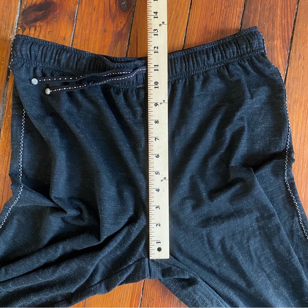 Max Studio Black Drawstring Joggers with Silver Accents Size Large - Picture 14 of 16